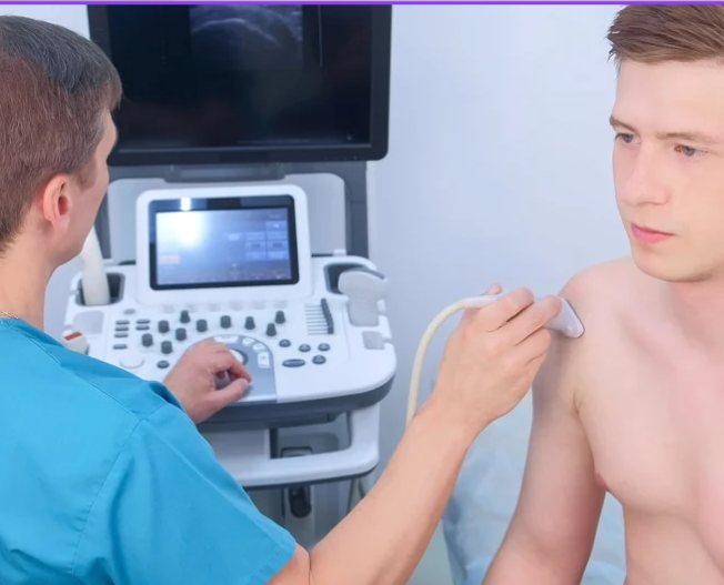 Imagen ilustrativa de ultrasonido musculoesquelético